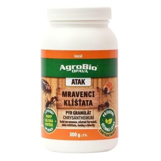 ATAK - PYR Granulát Chrysanthemum mravenci a klíšťata 150 g